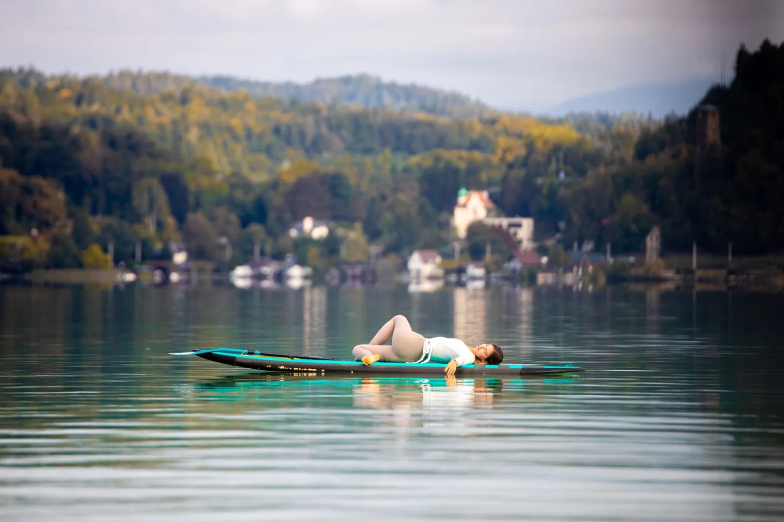 SUP-Yoga am Wörthersee