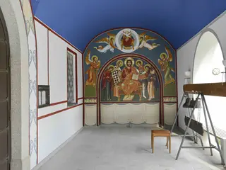 Peace and Quiet While Painting and Drawing at Niederaltaich Abbey