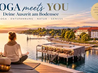 YOGA meets YOU - Detox und Energetik im Deluxe Seehotel am Kaiserstrand, Bodensee
