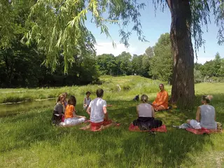 🧘 Intensive Silent Meditation – Yoga Retreat at the Ashram