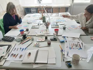 Decorative Painting & Mixed Media in Brittany 