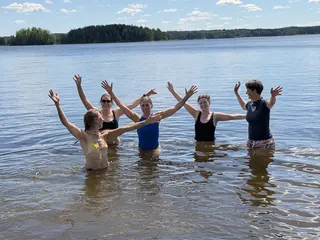 Summer Elo Retreat Yoga, Breath & Cultural Journey in the midst of Finnish forest directly at a lake
