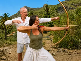 Yoga & Archery on Gomera - Activate Your Core Power!