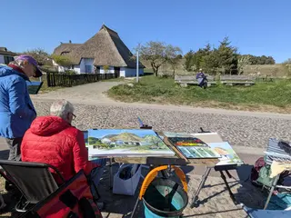 "Fascination Rügen" Painting Trip - Painting by the Baltic Sea