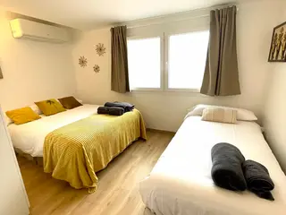 Geteiltes Doppelzimmer