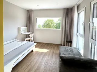 Geräumige Einzelzimmer